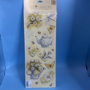 K&Company Scrapbook Paper Embossed Sticker by Tim Coffey ~ Daisy Images
